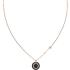 TOMMY HILFIGER Dust Necklace Rose Gold & Black Stainless Steel 2780700 - 0