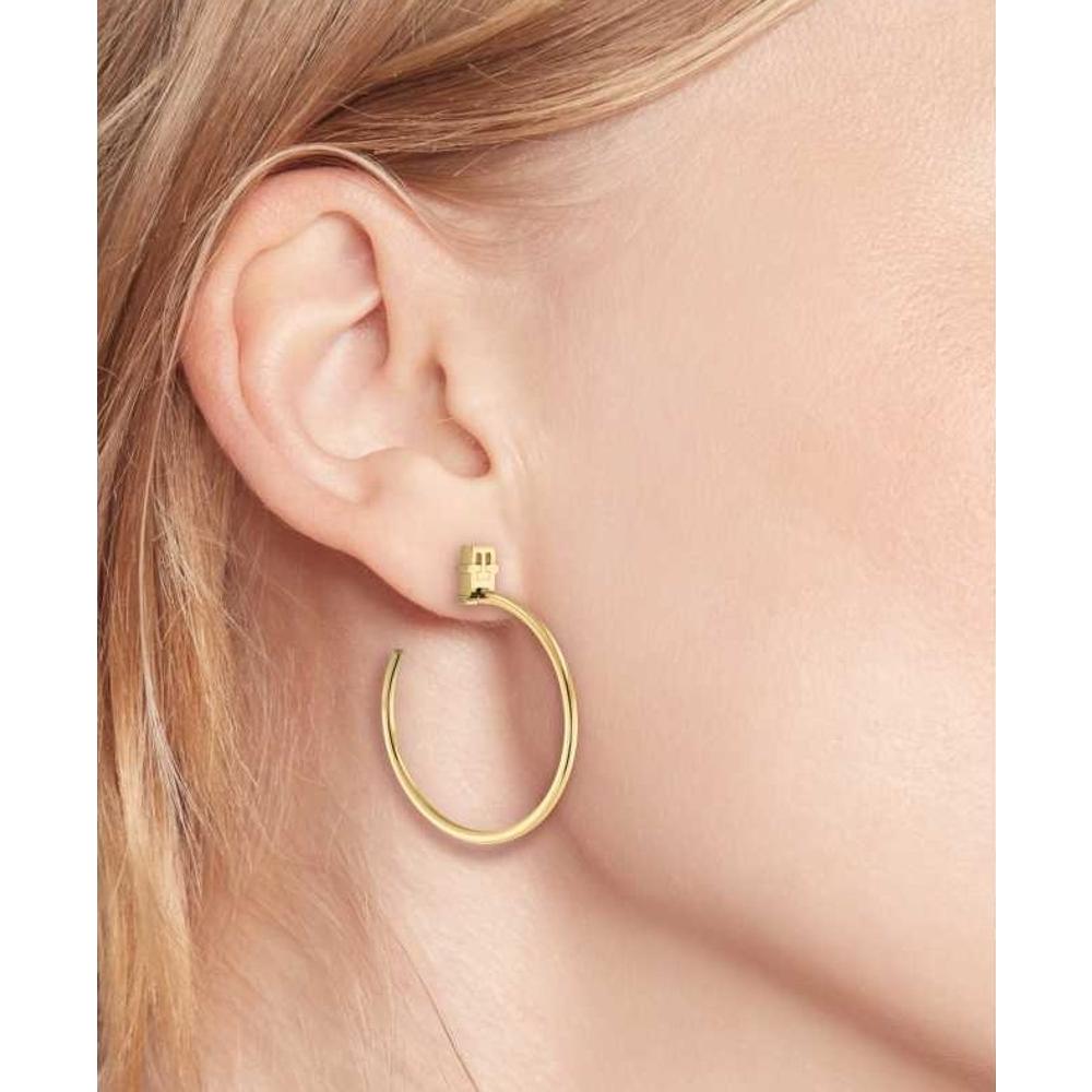 TOMMY HILFIGER Monogram Earrings Gold Stainless Steel 2780720