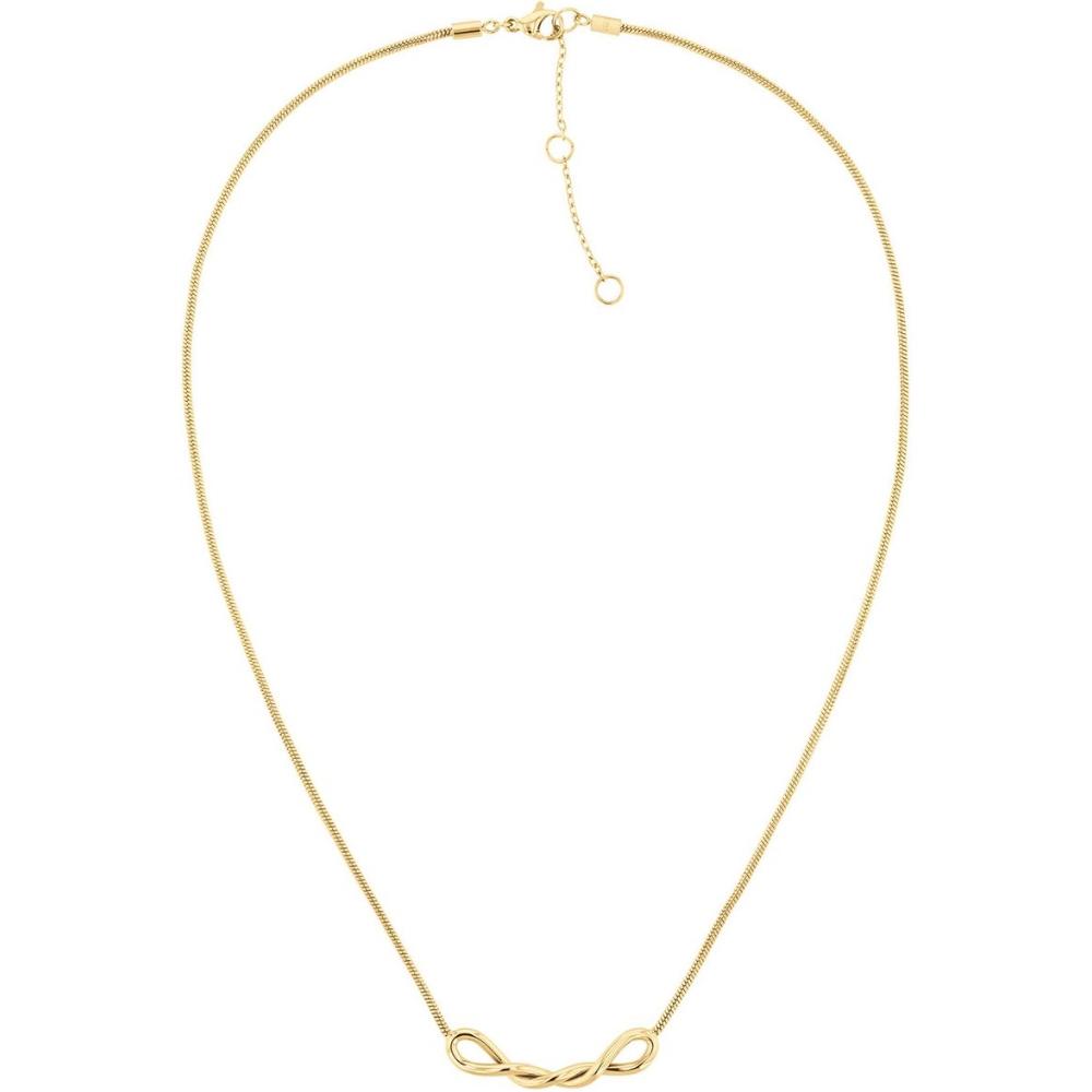 TOMMY HILFIGER Twist Necklace Gold Stainless Steel 2780734