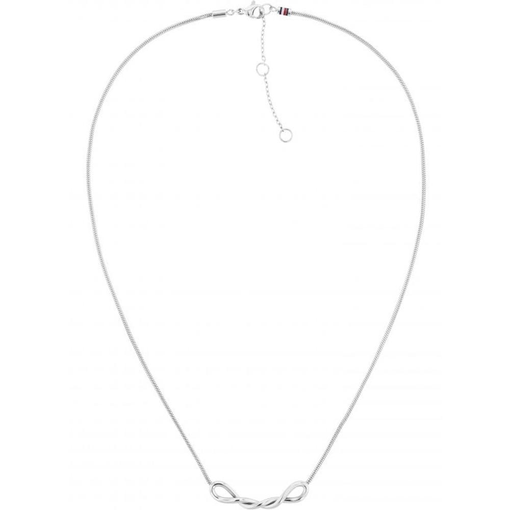 TOMMY HILFIGER Twist Necklace Silver Stainless Steel 2780735