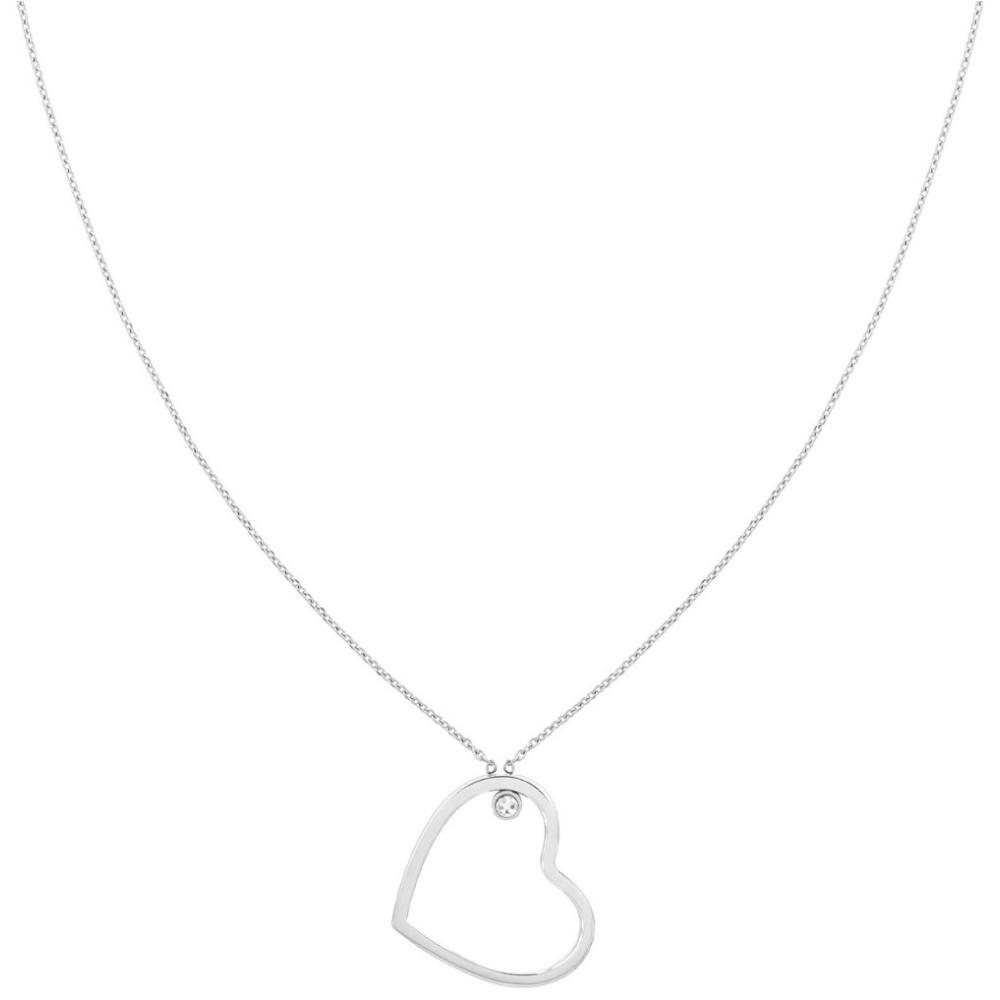 TOMMY HILFIGER Necklace Heart Silver Stainless Steel 2780756