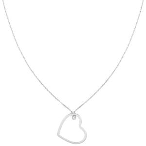 TOMMY HILFIGER Necklace Heart Silver Stainless Steel 2780756 - 30407
