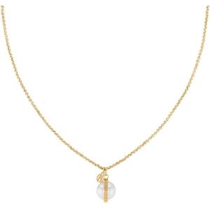 TOMMY HILFIGER Necklace Hanging Pearl Gold Stainless Steel 2780762 - 30392