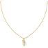 TOMMY HILFIGER Necklace Hanging Pearl Gold Stainless Steel 2780762 - 0