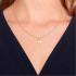 TOMMY HILFIGER Necklace Hanging Pearl Gold Stainless Steel 2780762 - 2