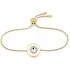 TOMMY HILFIGER Layered Crystals Bracelet Gold Stainless Steel 2780806 - 0
