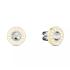 TOMMY HILFIGER Layered Crystals Earrings Gold Stainless Steel 2780809 - 0