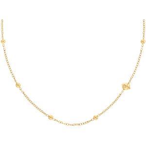 TOMMY HILFIGER Metallic Orbs Necklace Gold Stainless Steel 2780817 - 41181
