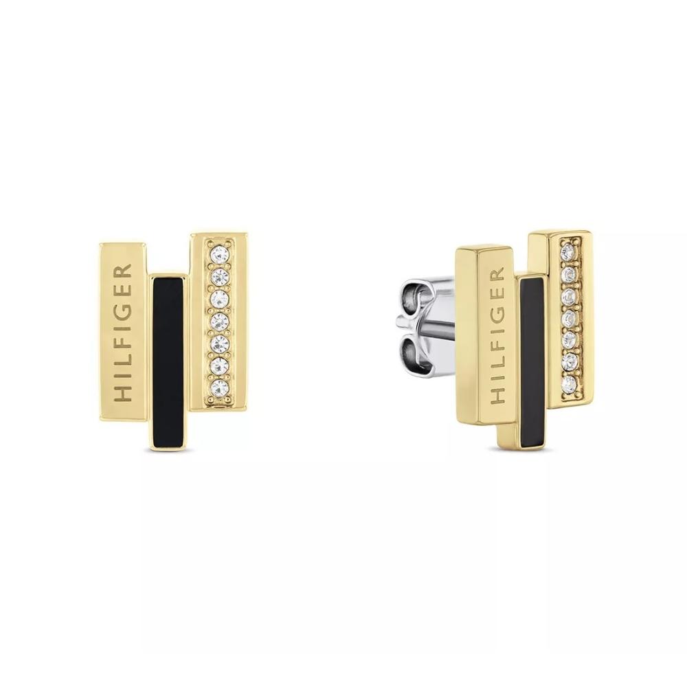TOMMY HILFIGER Layered Earrings Gold Stainless Steel 2780844