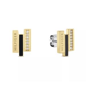 TOMMY HILFIGER Layered Earrings Gold Stainless Steel 2780844 - 42137