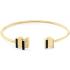 TOMMY HILFIGER Layered Crystals Cuff Bracelet Gold Stainless Steel 2780846 - 0