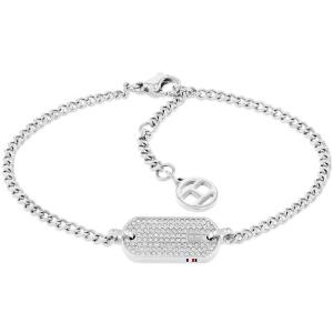 TOMMY HILFIGER Bracelet With Crystals Silver Stainless Steel 2780863 - 48087