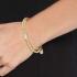 TOMMY HILFIGER Snake Crystals Bracelet Gold Stainless Steel 2780876 - 1