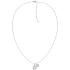 TOMMY HILFIGER Necklace With Crystals Silver Stainless Steel 2780901 - 0