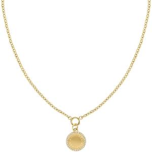 TOMMY HILFIGER Necklace Mini Pendant With Crystals Gold Stainless Steel 2780903 - 50340