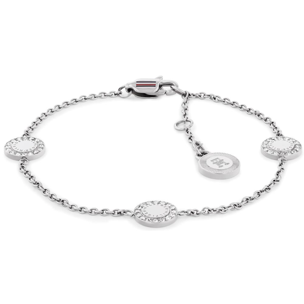 TOMMY HILFIGER Bracelet With Crystals Silver Stainless Steel 2780904