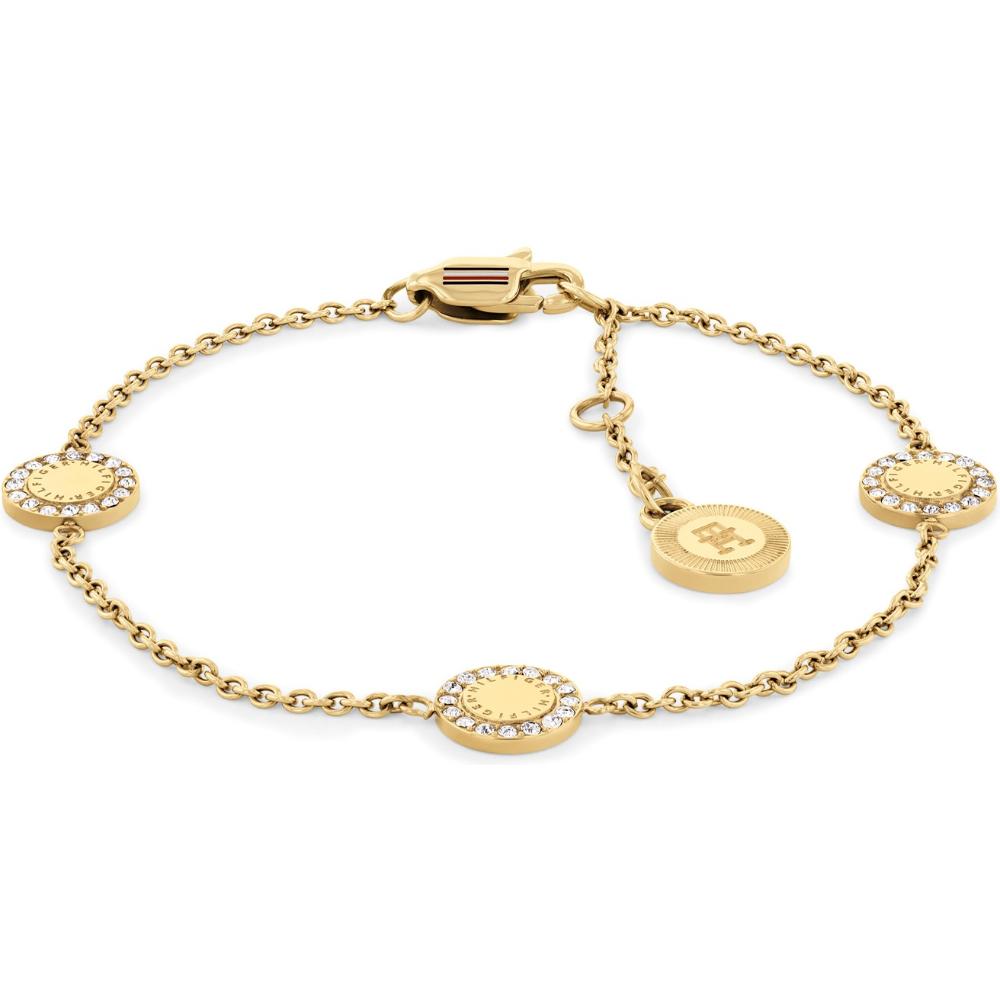 TOMMY HILFIGER Bracelet With Crystals Gold Stainless Steel 2780905