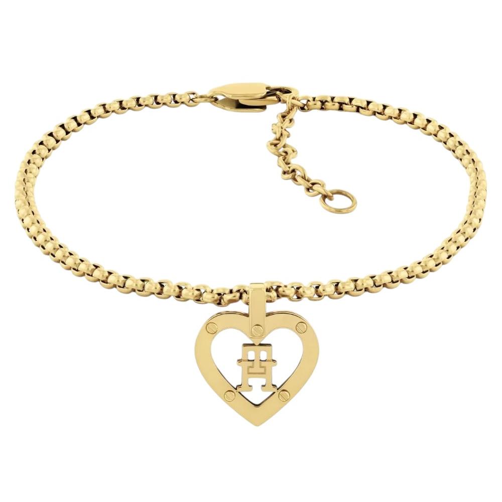 TOMMY HILFIGER Hearts Bracelet Gold Stainless Steel 2780921