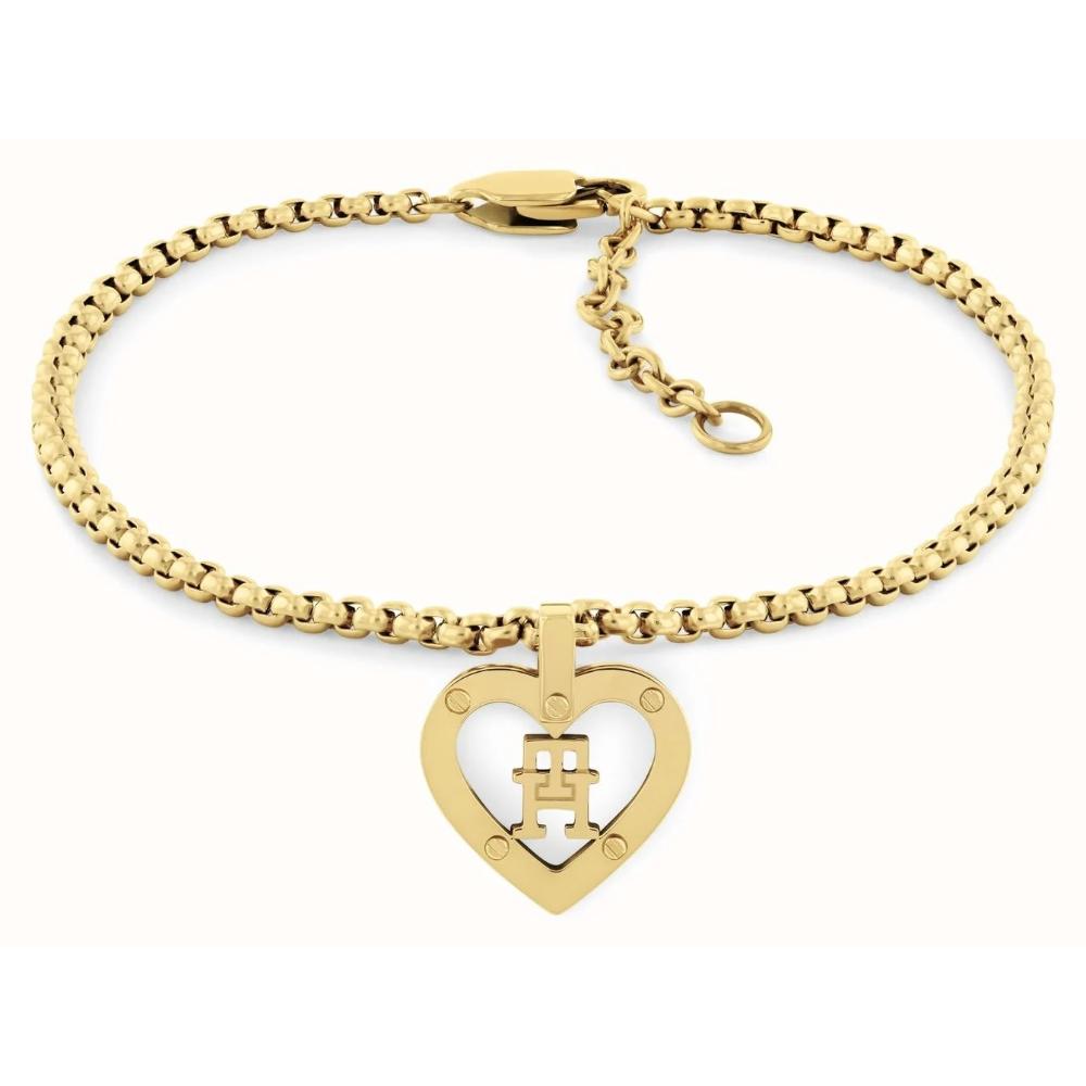 TOMMY HILFIGER Hearts Bracelet Gold Stainless Steel 2780921