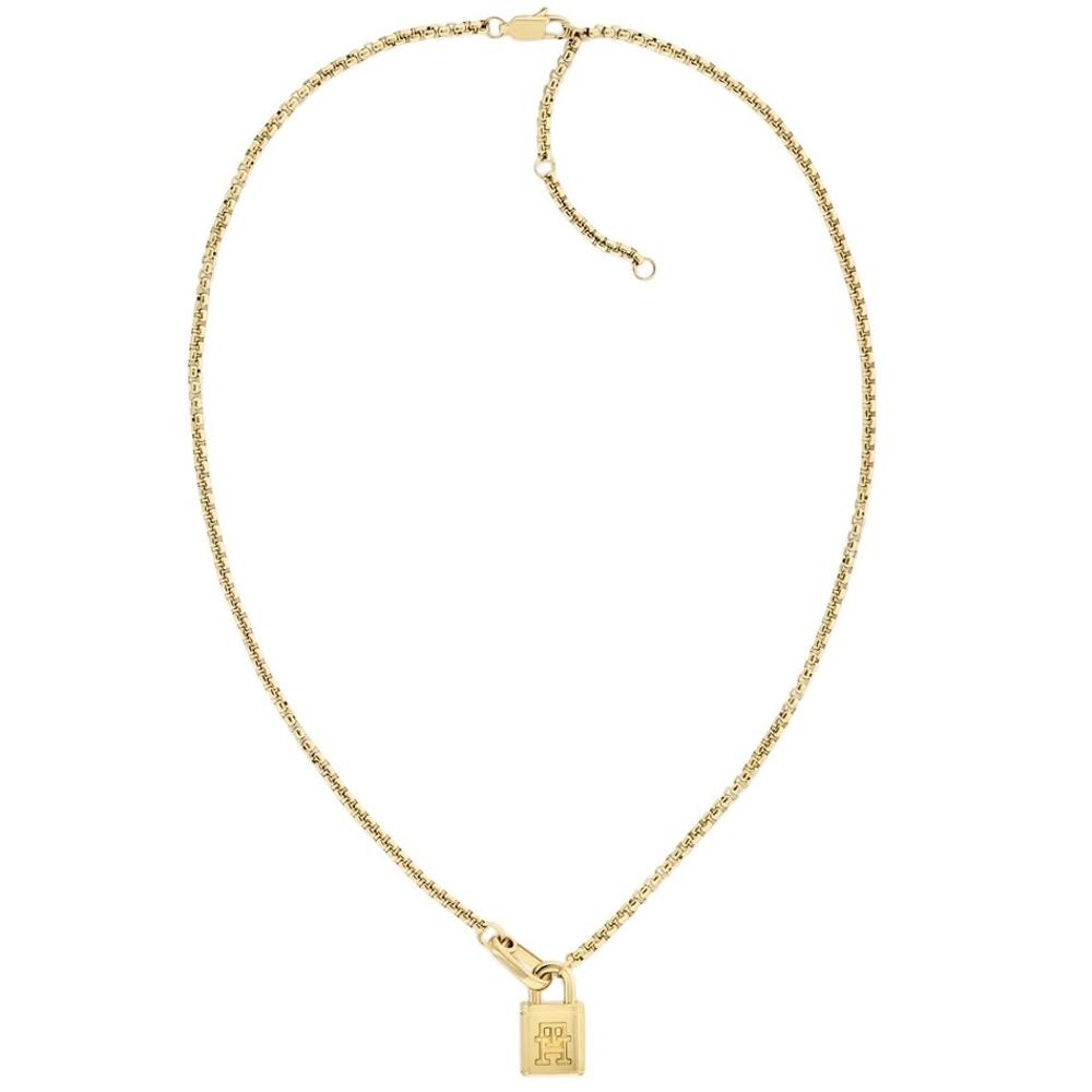 NECKLACE Women's Ameircan Icon TOMMY HILFIGER from Gold-Plated Stainless Steel 2780941