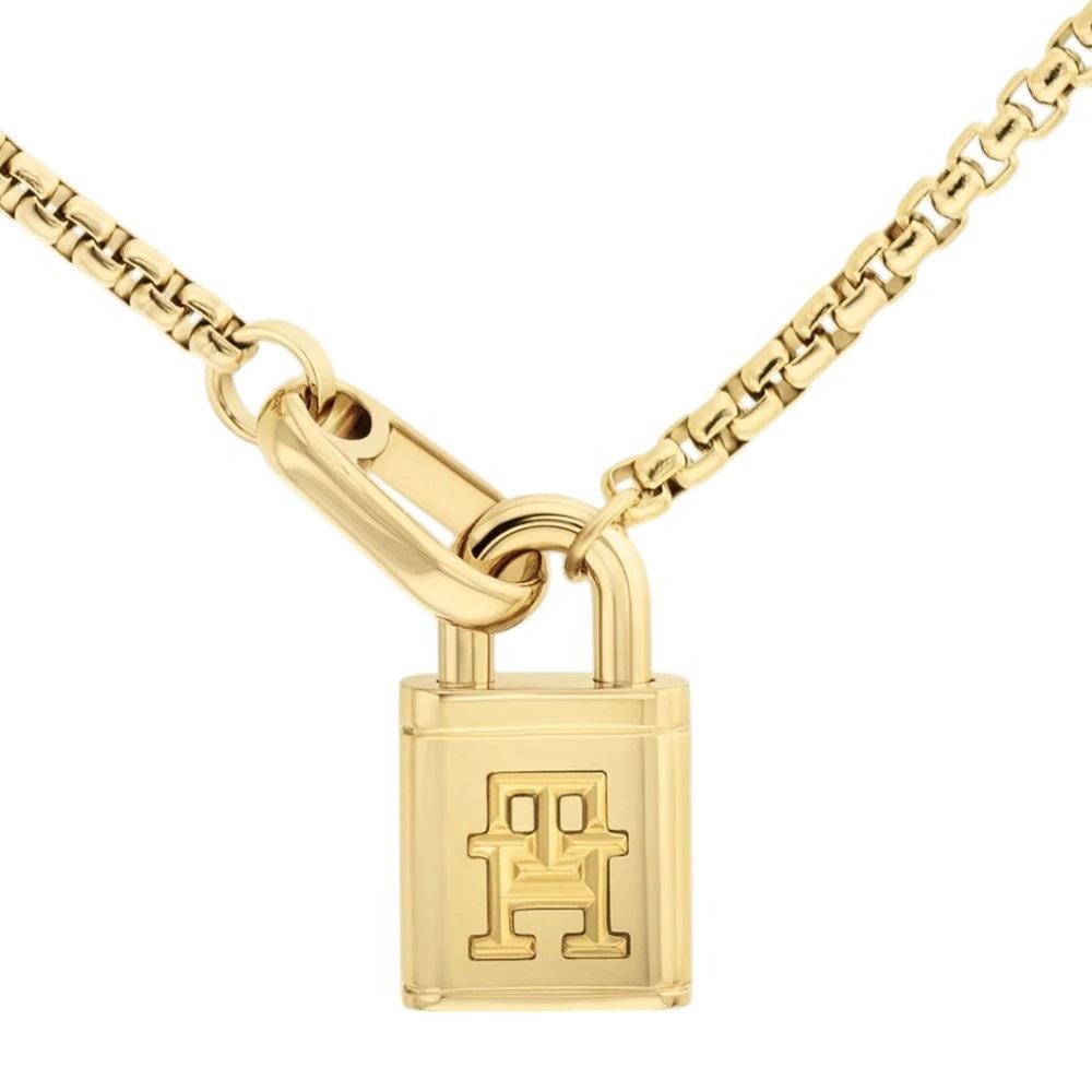 NECKLACE Women's Ameircan Icon TOMMY HILFIGER from Gold-Plated Stainless Steel 2780941