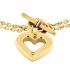 BRACELET Women's Hearts TOMMY HILFIGER from Gold-Plated Stainless Steel 2780970 - 1