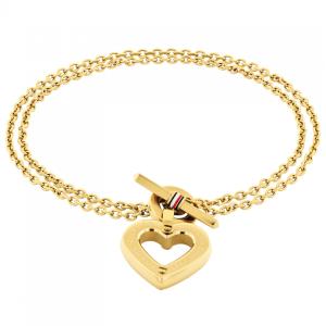 BRACELET Women's Hearts TOMMY HILFIGER from Gold-Plated Stainless Steel 2780970 - 55825