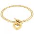 BRACELET Women's Hearts TOMMY HILFIGER from Gold-Plated Stainless Steel 2780970 - 0