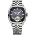 RAYMOND WEIL Freelancer Cushion Open Aperture Automatic Blue Dial 40 x 40mm Silver Stainless Steel Bracelet 2790-ST-50051 - 0