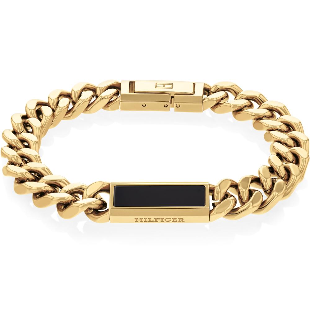 TOMMY HILFIGER Semi Precious Bracelet Gold Stainless Steel 2790539