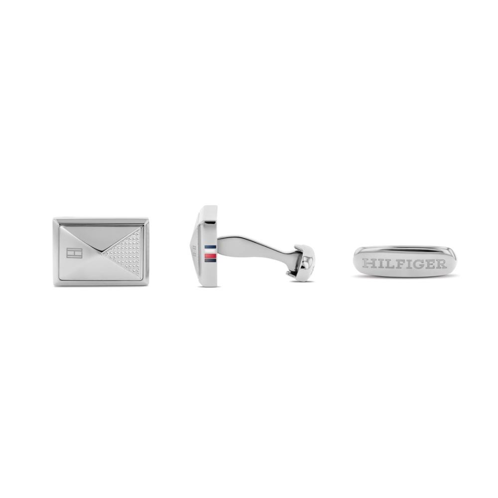 TOMMY HILFIGER Cufflinks Silver Stainless Steel 2790569