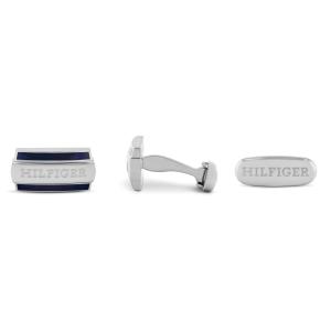 TOMMY HILFIGER Cufflinks Silver Stainless Steel 2790603 - 48081