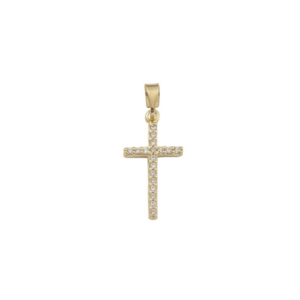 CROSS Mini Women from Yellow Gold K9 with Zircon 031060Y.K9