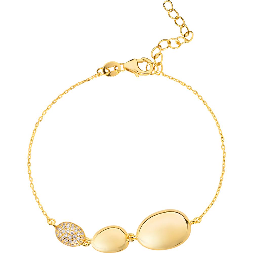 Copy of BREEZE Gold Bracelet 925° Silver 313011.1