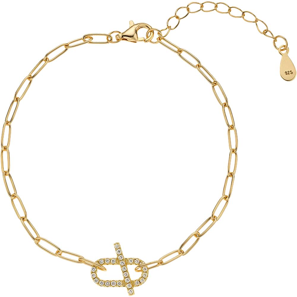 BREEZE Gold Bracelet 925° Silver 315002.1