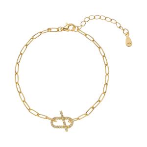 BREEZE Gold Bracelet 925° Silver 315002.1 - 49380