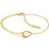 CALVIN KLEIN Sculptured Drops Bracelet Gold Stainless Steel 35000077 - 0