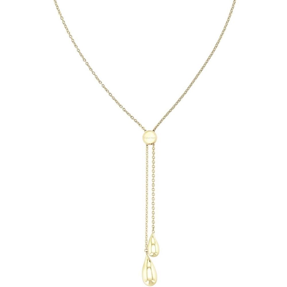 CALVIN KLEIN Necklace Gold Stainless Steel 35000087