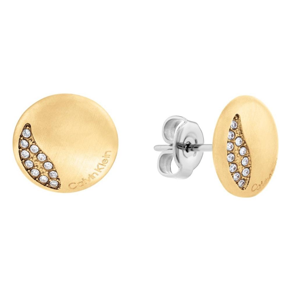 CALVIN KLEIN Earrings Gold Stainless Steel 35000138