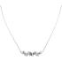 CALVIN KLEIN Luster Crystals Necklace Silver Stainless Steel 35000228 - 0