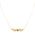 CALVIN KLEIN Luster Crystals Necklace Gold Stainless Steel 35000229 - 0