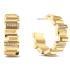 CALVIN KLEIN Luster Crystals Earrings Gold Stainless Steel 35000238 - 0