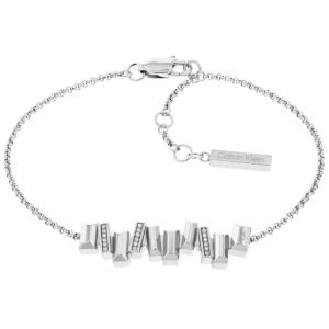 CALVIN KLEIN Luster Crystals Bracelet Silver Stainless Steel 35000240 - 27437