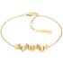 CALVIN KLEIN Luster Crystals Bracelet Gold Stainless Steel 35000241 - 0