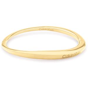 CALVIN KLEIN Elongated Drops Cuff Bracelet Gold Stainless Steel 35000350 - 41113