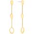 CALVIN KLEIN Earrings Gold Stainless Steel 35000361 - 0
