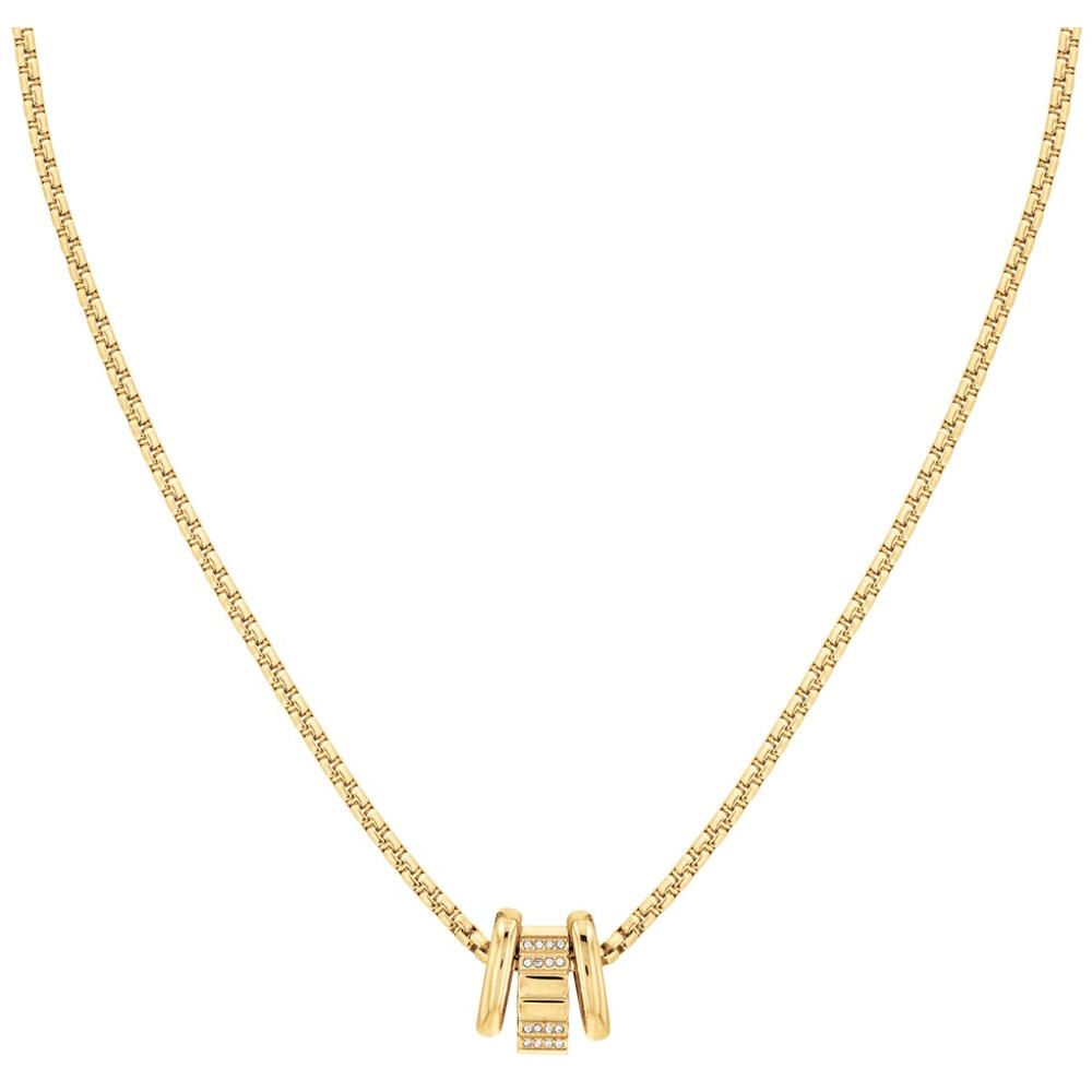 CALVIN KLEIN Necklace Crystals Gold Stainless Steel 35000365