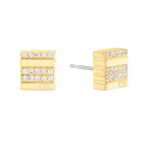 CALVIN KLEIN Earrings Crystals Gold Stainless Steel 35000371 - 30320