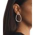 CALVIN KLEIN Elongated Drops Earrings Silver Stainless Steel 35000450 - 1