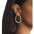CALVIN KLEIN Elongated Drops Earrings Gold Stainless Steel 35000451 - 1